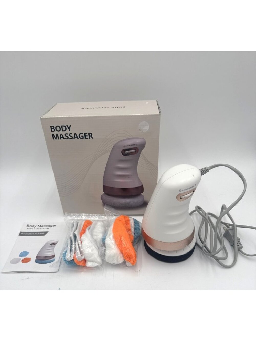 PiEARA Electric Body Massager Adjustable Speed For Cellulite Belly Legs & Arms